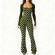 Women's Shaping Yoga Jumpsuit - Comfort Outdoor Wide-Leg Gym Workout One-Piece Suit Set